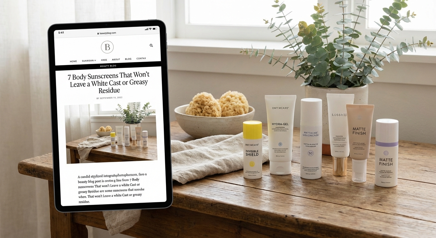 7 Body Sunscreens That Won't Leave a White Cast or Greasy Residue — 1