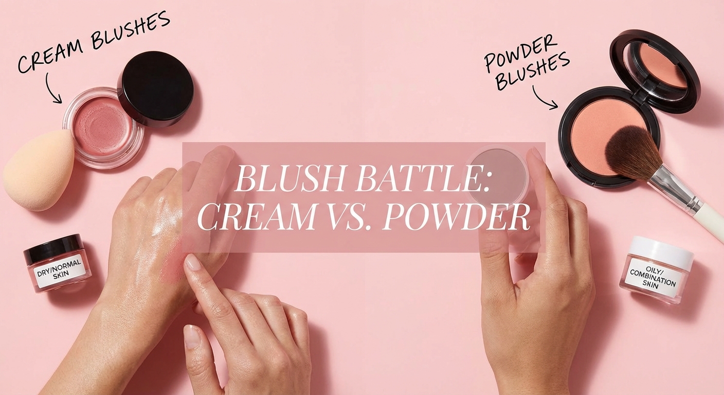 Are Cream or Powder Blushes Better for Your Skin Type? — 2