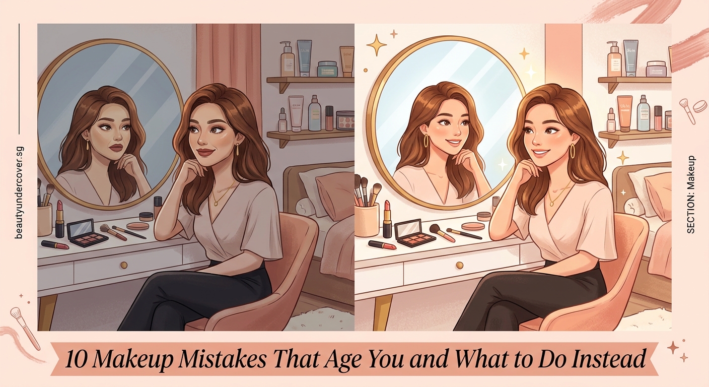10 Makeup Mistakes That Age You and What to Do Instead - Illustration 1