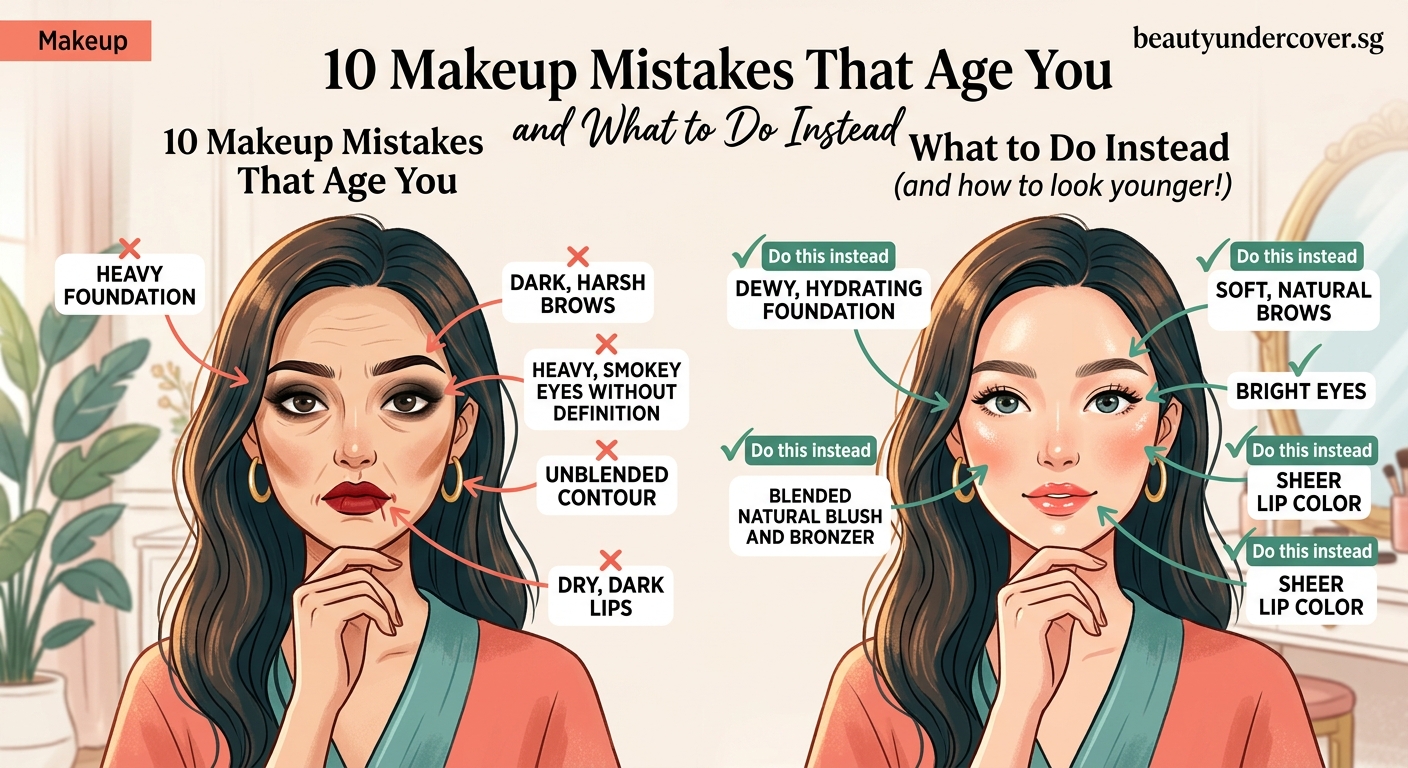 10 Makeup Mistakes That Age You and What to Do Instead - Illustration 2