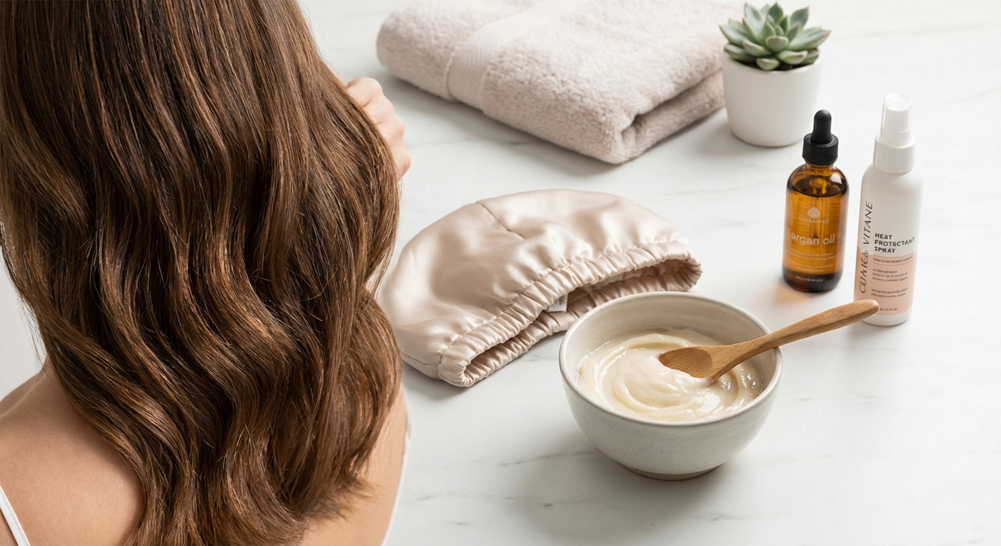 How to Repair Heat Damaged Hair at Home Without Cutting It All Off