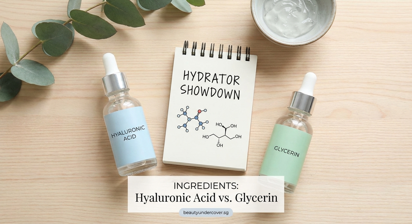 Hyaluronic Acid vs. Glycerin: Which Hydrator Your Skin Actually Needs - Illustration 1