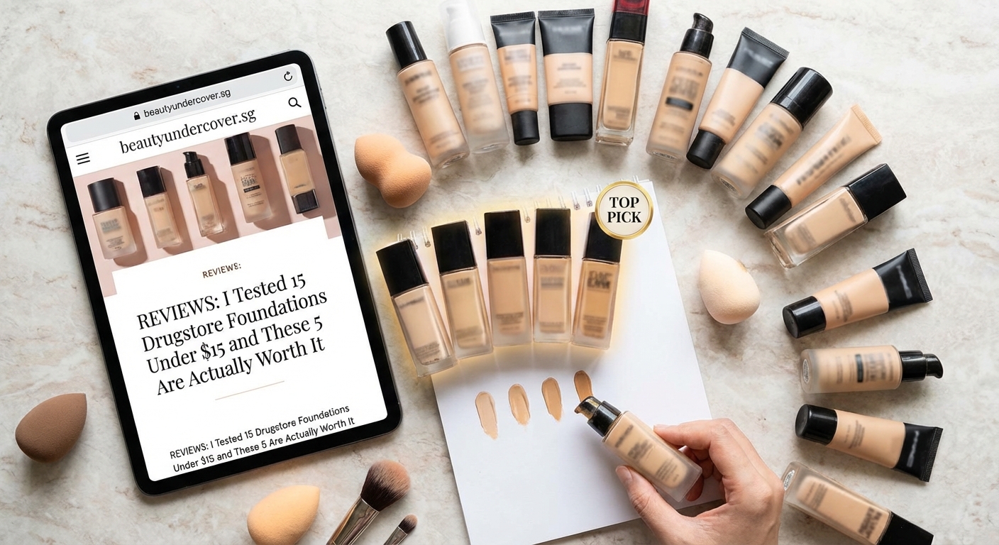I Tested 15 Drugstore Foundations Under $15 and These 5 Are Actually Worth It - Illustration 1