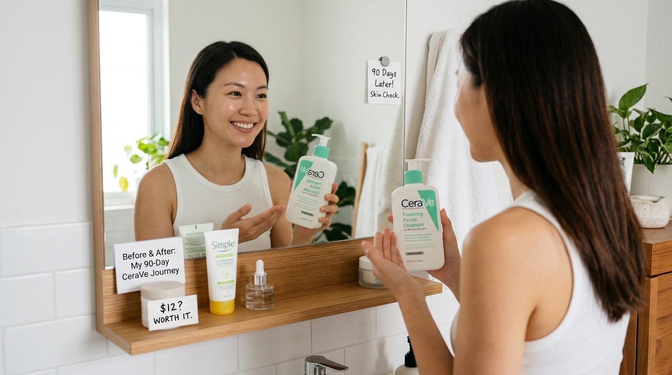 Why Everyone Is Obsessed With This $12 CeraVe Cleanser (My 90-Day Test) - Illustration 1
