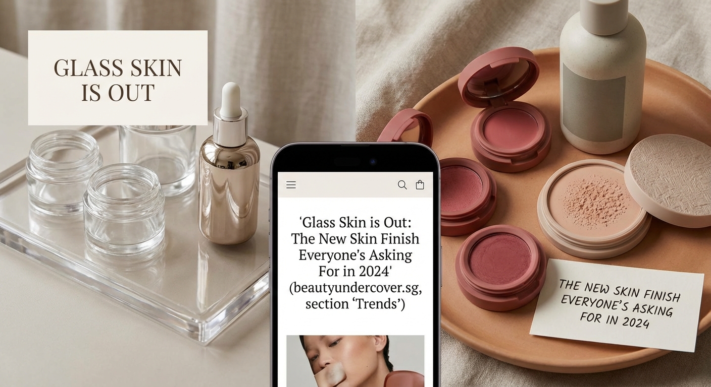 Glass Skin is Out: The New Skin Finish Everyone's Asking For in 2026 - Illustration 1