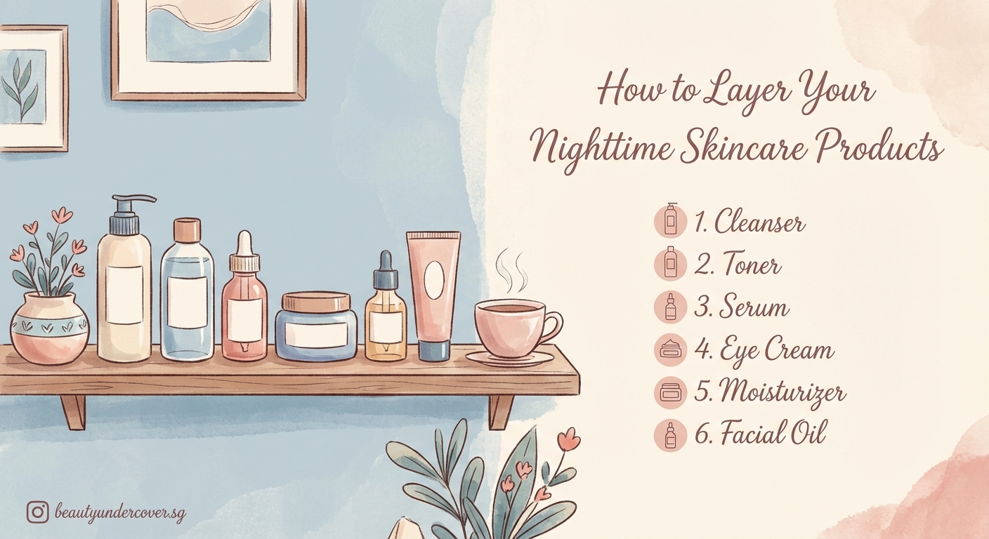 How to Layer Your Nighttime Skincare Products in the Correct Order — 2