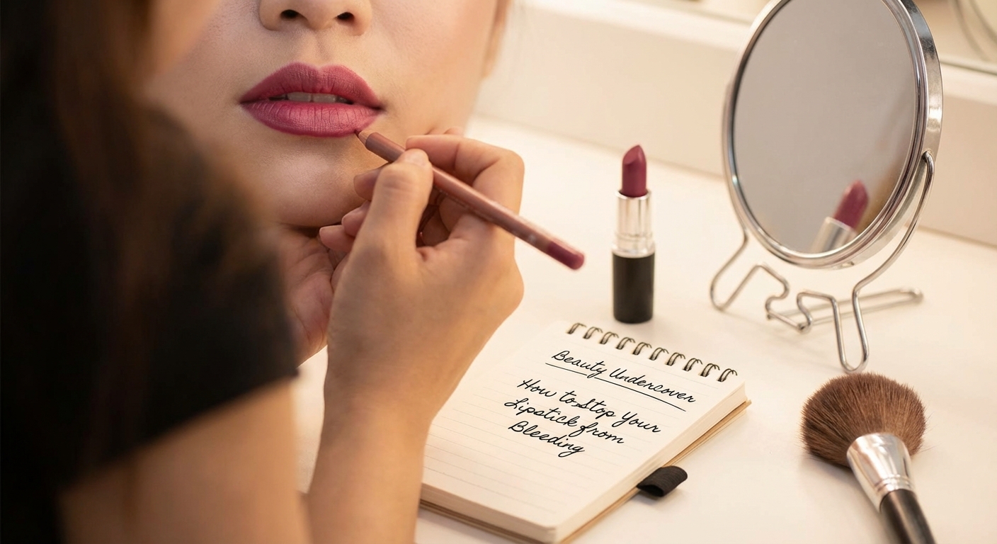 How to Stop Your Lipstick from Bleeding and Feathering Into Fine Lines — 1