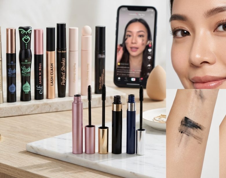 I Tried 10 Viral TikTok Mascaras and Only 3 Didn't Smudge on My Oily Lids