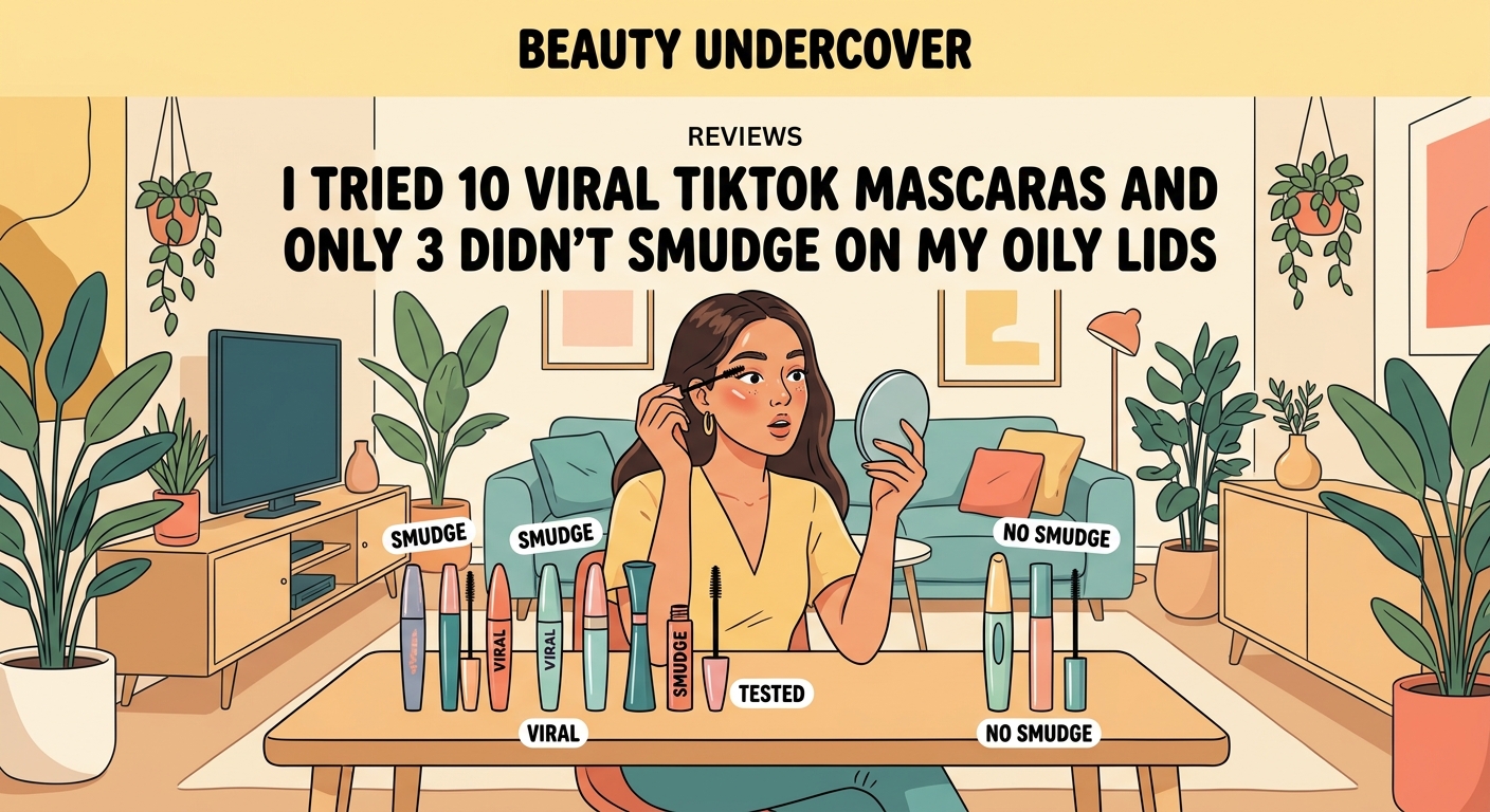 I Tried 10 Viral TikTok Mascaras and Only 3 Didn't Smudge on My Oily Lids — 2
