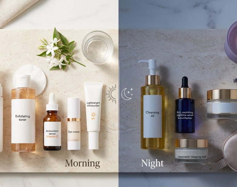 Morning vs. Night Skincare: Which Products Go When and Why It Matters