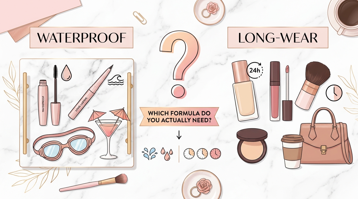 Waterproof vs Long-Wear Makeup: Which Formula Do You Actually Need? — 2