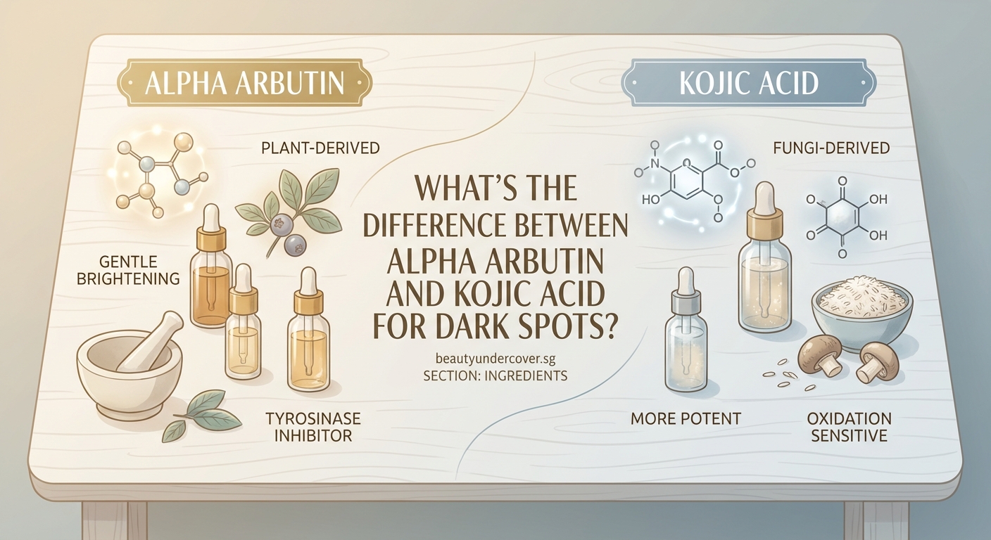 What's the Difference Between Alpha Arbutin and Kojic Acid for Dark Spots? — 2