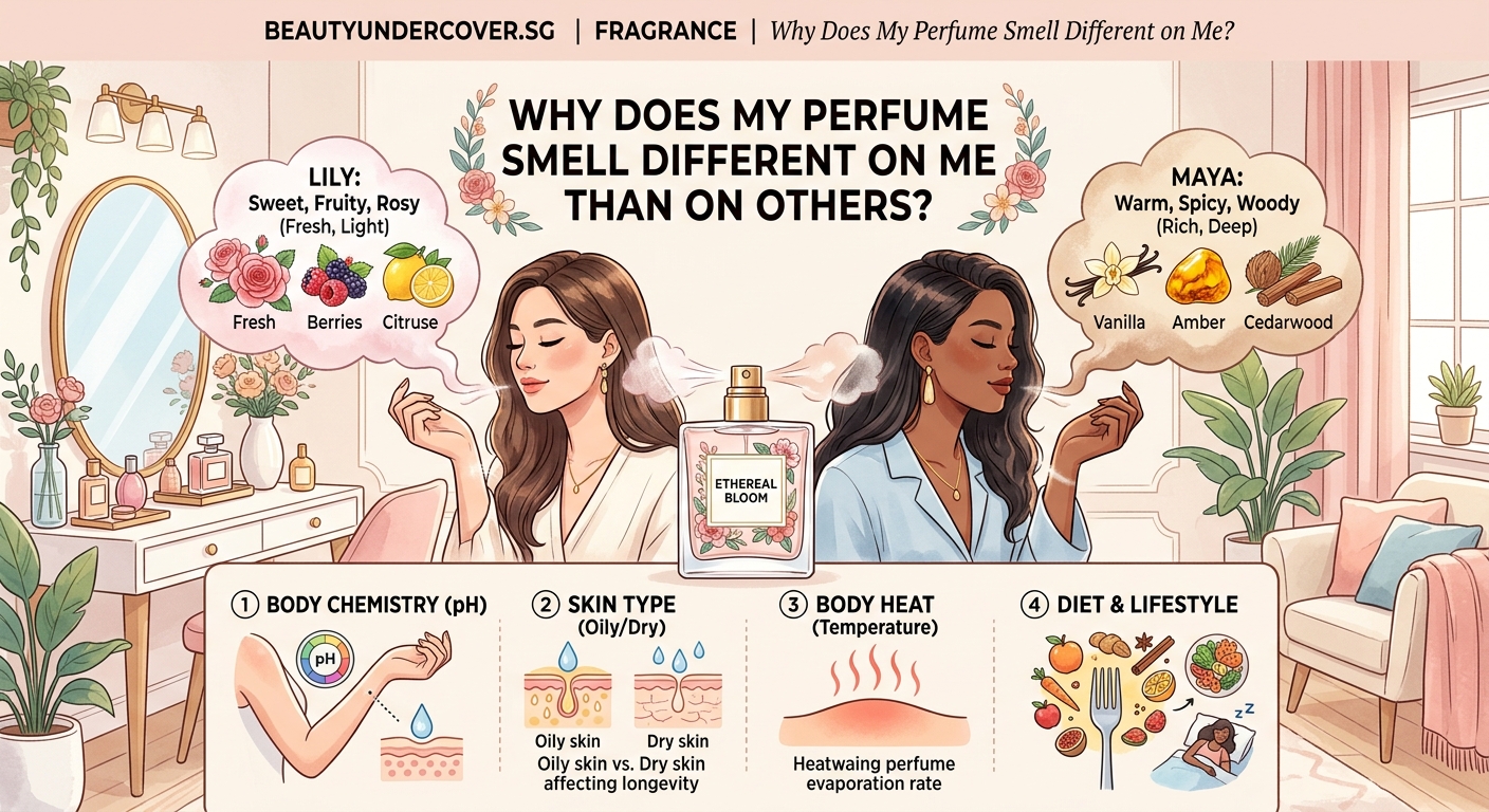 Why Does My Perfume Smell Different on Me Than on Others? — 2